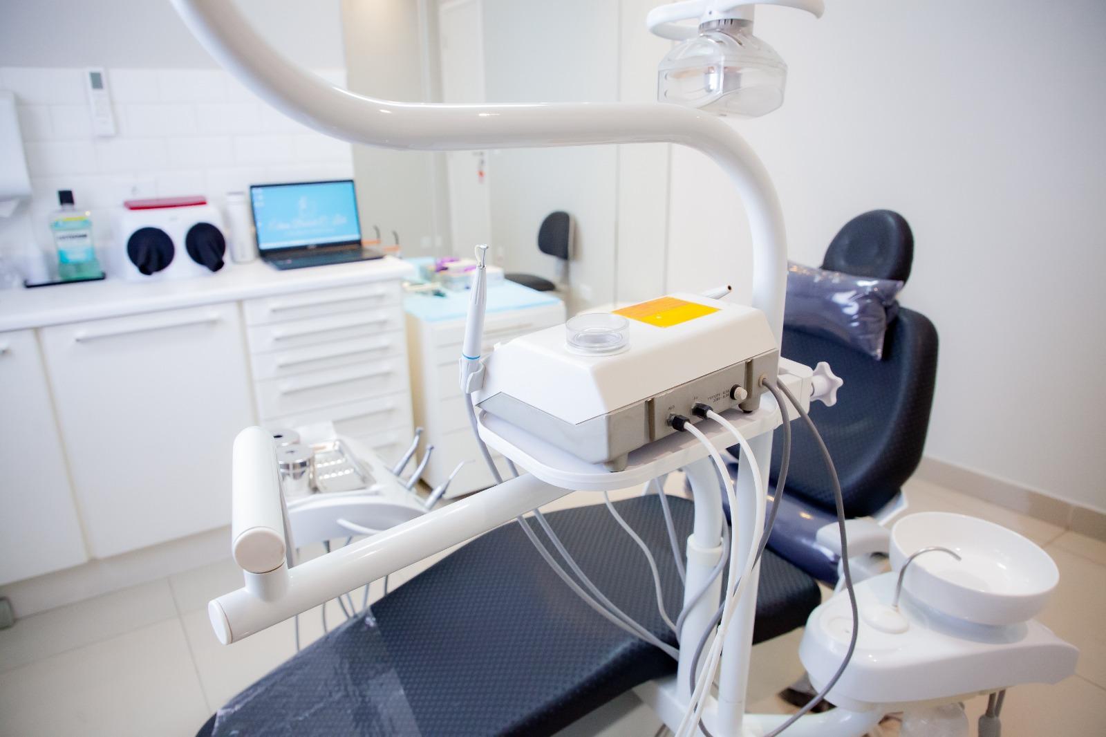 Sala de atendimento da VIP Odontologia